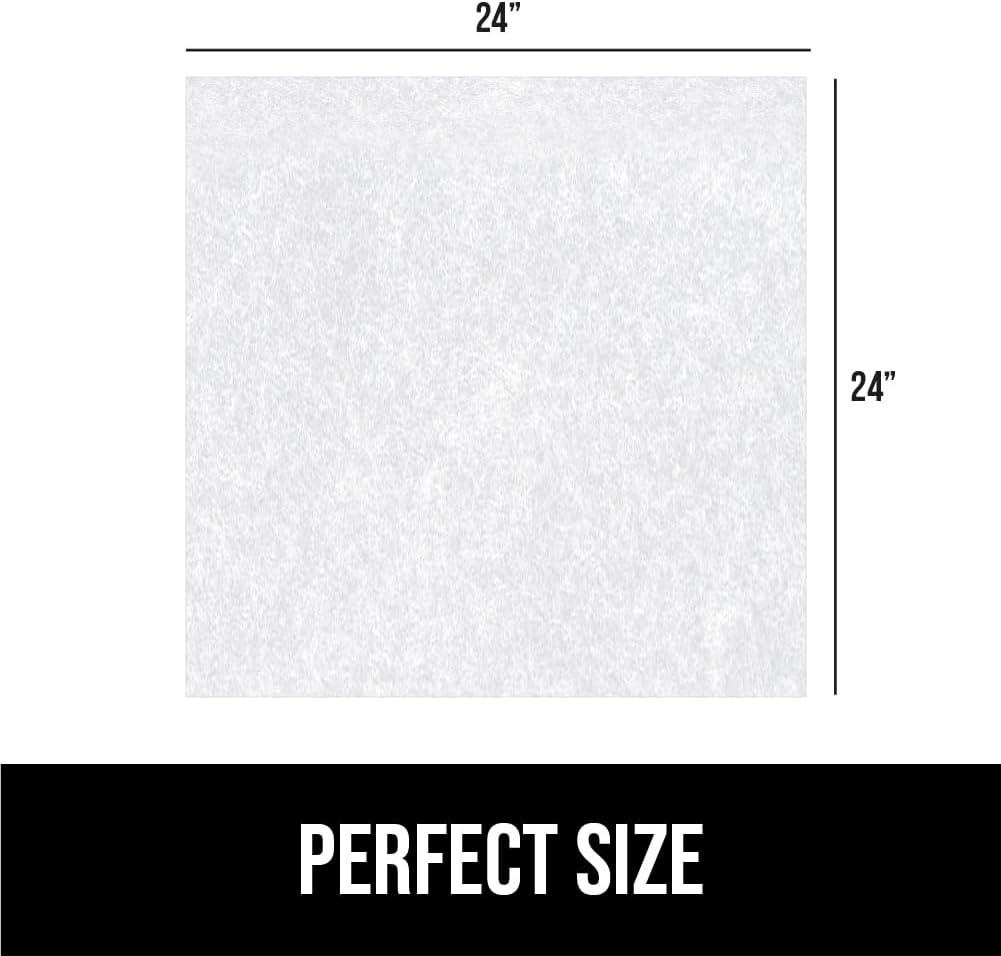imageGORILLA GRIP LeakGuard NonAdhesive Under Sink Mat for Kitchen Cabinet Waterproof Quick Dry Shelf Liner Durable Absorbent Felt Mats for Bathroom Sinks Cabinets Dresser Easy to Trim 24x30 CharcoalWhite