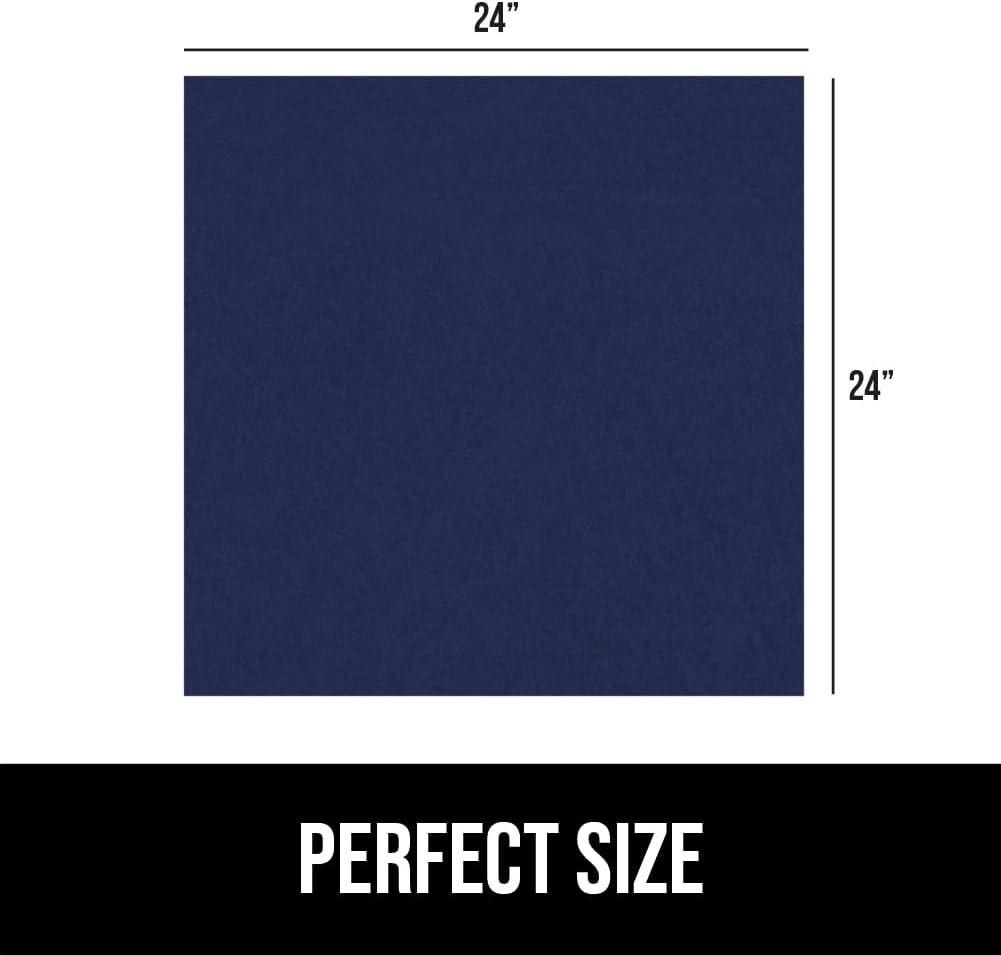 imageGORILLA GRIP LeakGuard NonAdhesive Under Sink Mat for Kitchen Cabinet Waterproof Quick Dry Shelf Liner Durable Absorbent Felt Mats for Bathroom Sinks Cabinets Dresser Easy to Trim 24x30 CharcoalNavy