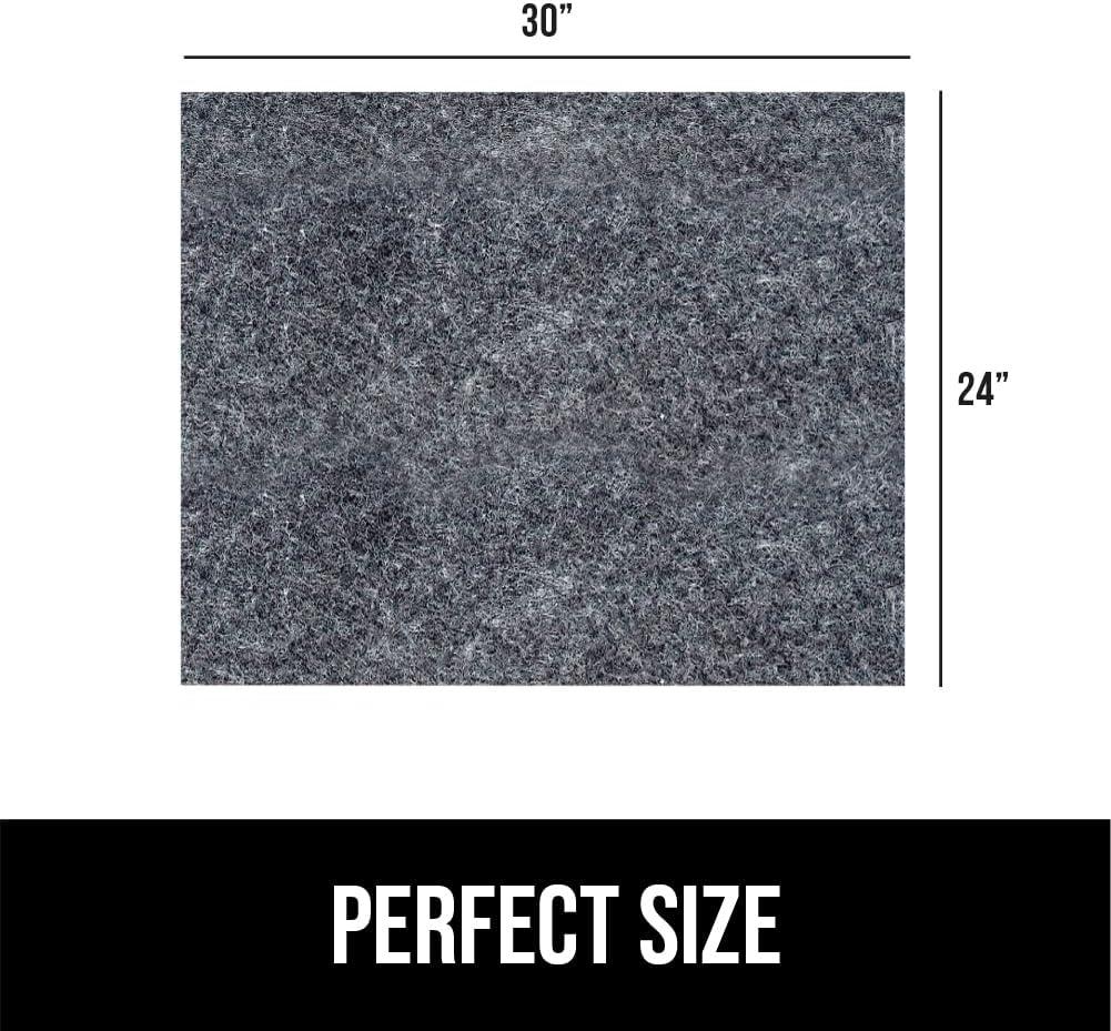 imageGORILLA GRIP LeakGuard NonAdhesive Under Sink Mat for Kitchen Cabinet Waterproof Quick Dry Shelf Liner Durable Absorbent Felt Mats for Bathroom Sinks Cabinets Dresser Easy to Trim 24x30 CharcoalCharcoal
