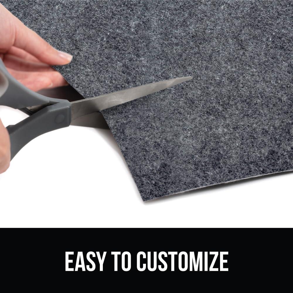 imageGORILLA GRIP LeakGuard NonAdhesive Under Sink Mat for Kitchen Cabinet Waterproof Quick Dry Shelf Liner Durable Absorbent Felt Mats for Bathroom Sinks Cabinets Dresser Easy to Trim 24x30 CharcoalCharcoal