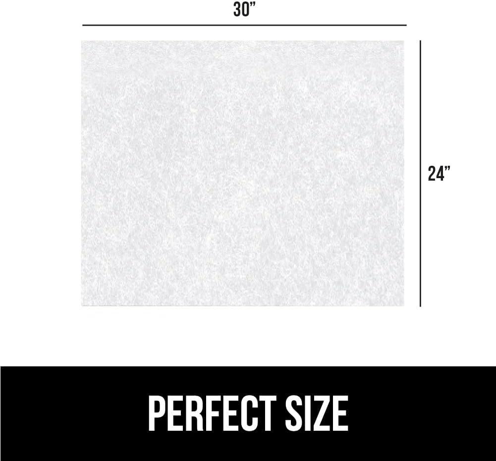 imageGORILLA GRIP LeakGuard NonAdhesive Under Sink Mat for Kitchen Cabinet Waterproof Quick Dry Shelf Liner Durable Absorbent Felt Mats for Bathroom Sinks Cabinets Dresser Easy to Trim 24x30 CharcoalWhite