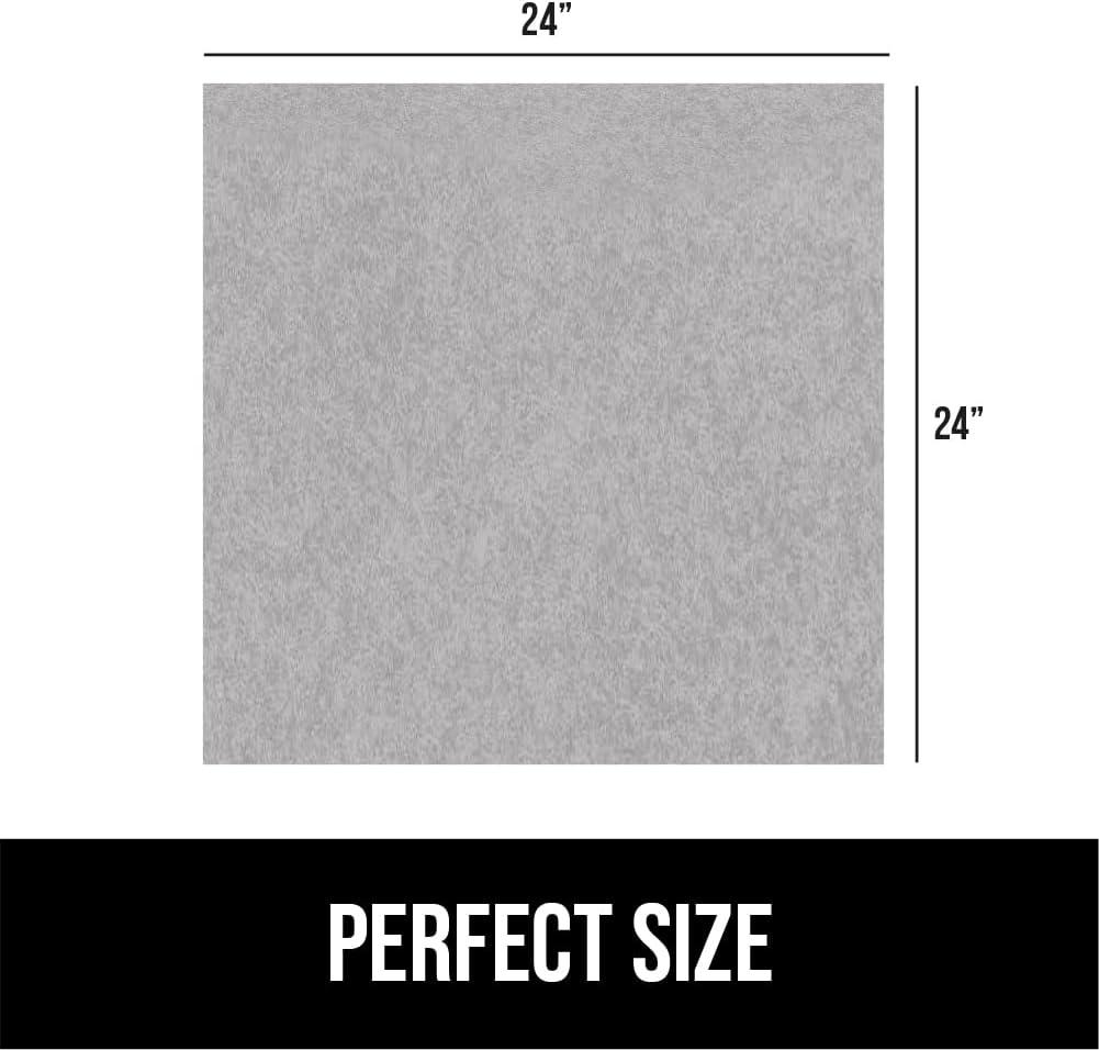 imageGORILLA GRIP LeakGuard NonAdhesive Under Sink Mat for Kitchen Cabinet Waterproof Quick Dry Shelf Liner Durable Absorbent Felt Mats for Bathroom Sinks Cabinets Dresser Easy to Trim 24x30 CharcoalLight Gray