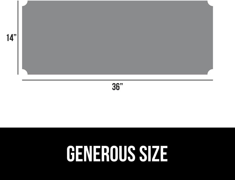 imageGORILLA GRIP ShelfGuard Wire Shelf Liner Compatible with Amazon Basics Shelving Unit Set of 5 Waterproof Liners for Organizing Metal Rack Shelves Kitchen Cabinets Cupboard Pantry 14x30 ClearBlack