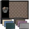 Taupe Basket Weave
