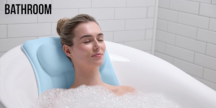 GORILLA GRIP patented bathtub and shower mats, machine washable bathtub base mats with suction cups and drain holes to keep the bathtub clean, BPA-free; double-sided kitchen cutting board set, an essential three-piece set for the kitchen and bathroom.
